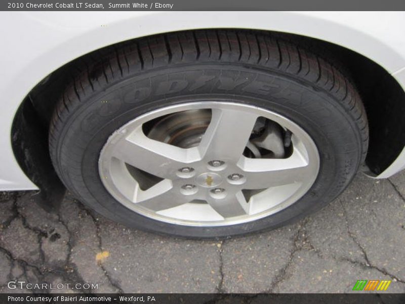 Summit White / Ebony 2010 Chevrolet Cobalt LT Sedan