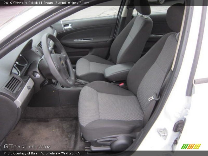 Summit White / Ebony 2010 Chevrolet Cobalt LT Sedan