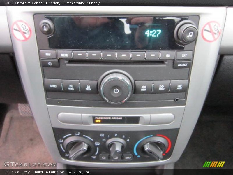 Summit White / Ebony 2010 Chevrolet Cobalt LT Sedan
