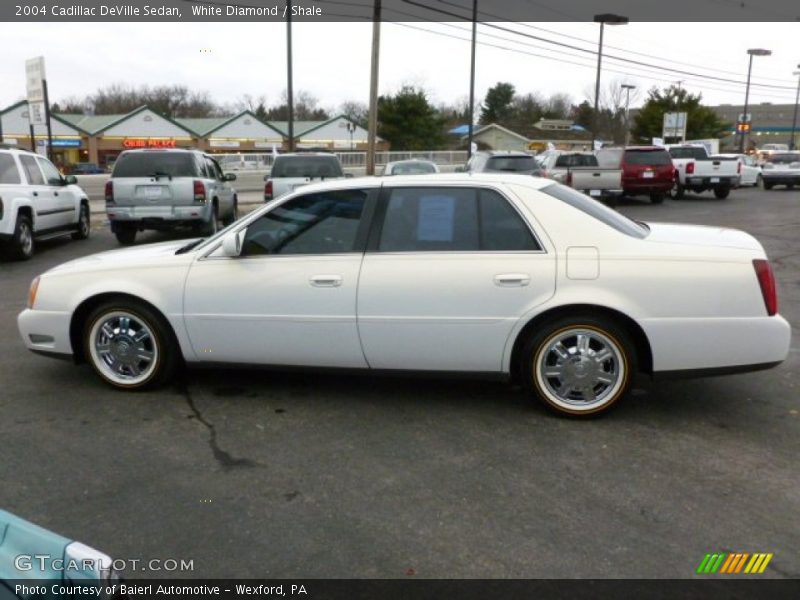 White Diamond / Shale 2004 Cadillac DeVille Sedan