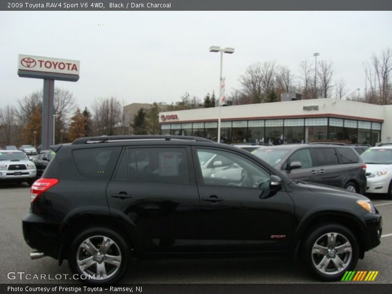 Black / Dark Charcoal 2009 Toyota RAV4 Sport V6 4WD
