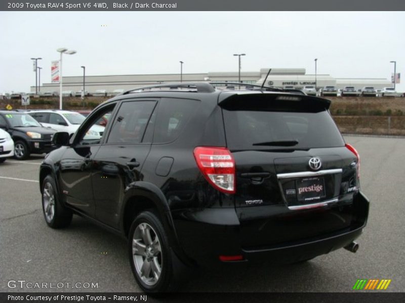 Black / Dark Charcoal 2009 Toyota RAV4 Sport V6 4WD