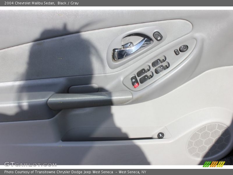 Black / Gray 2004 Chevrolet Malibu Sedan