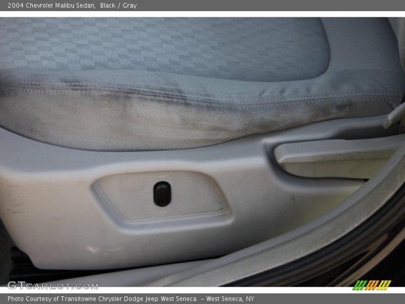 Black / Gray 2004 Chevrolet Malibu Sedan