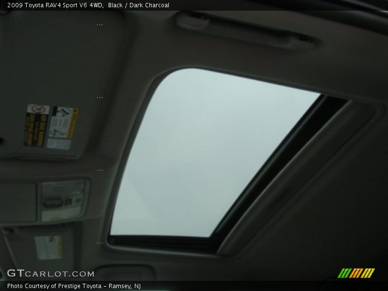 Black / Dark Charcoal 2009 Toyota RAV4 Sport V6 4WD