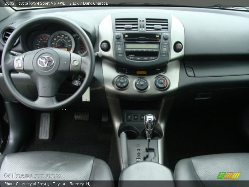 Black / Dark Charcoal 2009 Toyota RAV4 Sport V6 4WD