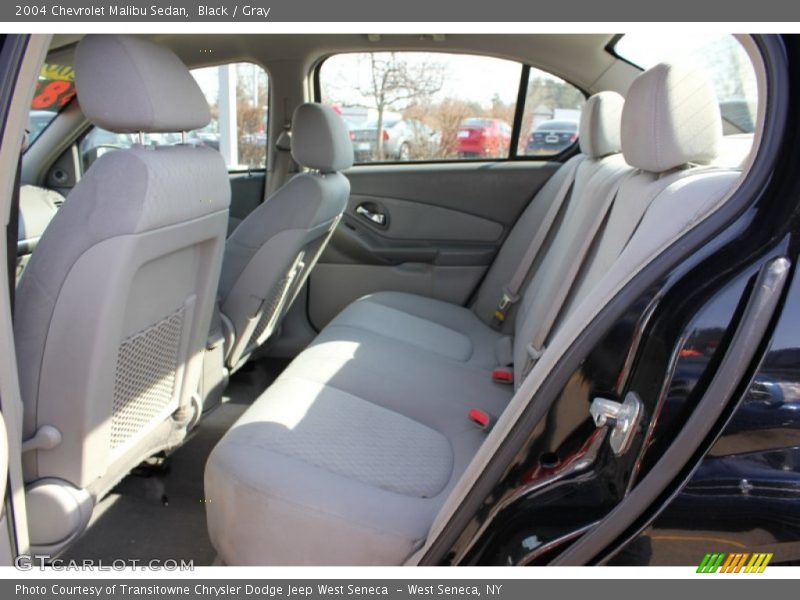 Black / Gray 2004 Chevrolet Malibu Sedan