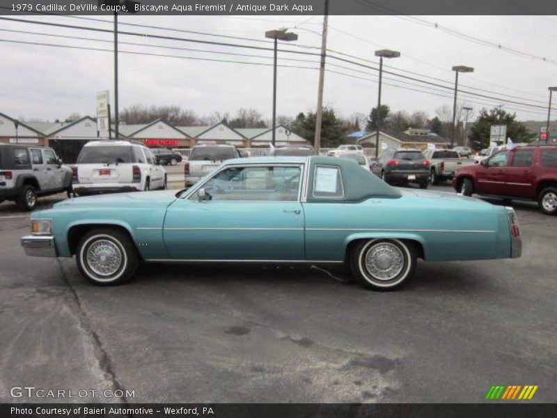  1979 DeVille Coupe Biscayne Aqua Firemist