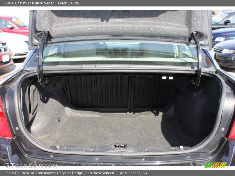 Black / Gray 2004 Chevrolet Malibu Sedan