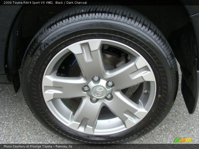Black / Dark Charcoal 2009 Toyota RAV4 Sport V6 4WD