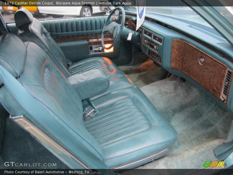 Front Seat of 1979 DeVille Coupe