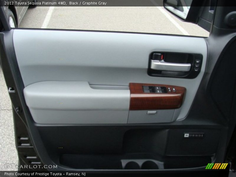 Black / Graphite Gray 2012 Toyota Sequoia Platinum 4WD