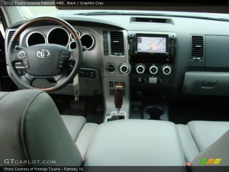 Black / Graphite Gray 2012 Toyota Sequoia Platinum 4WD
