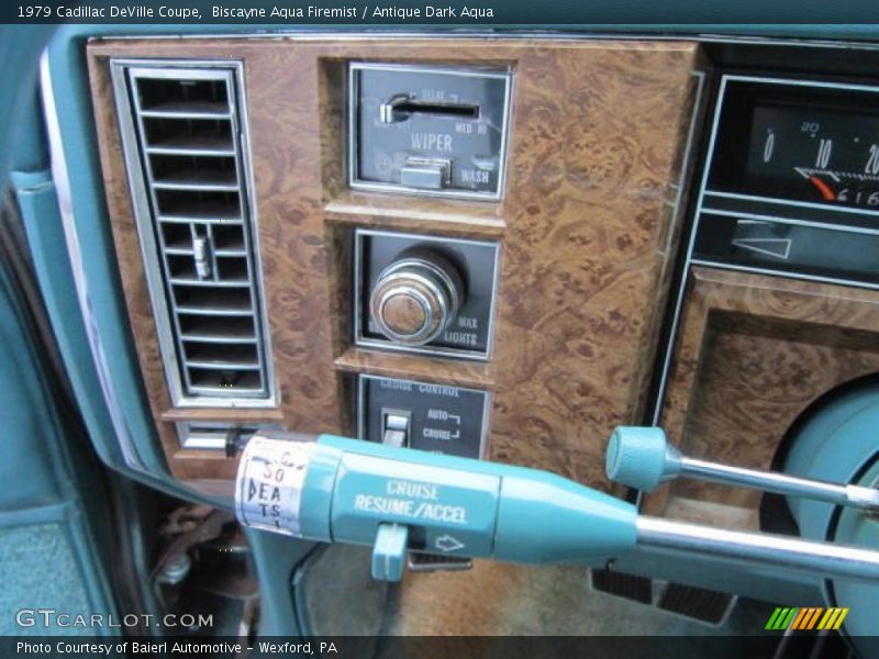 Controls of 1979 DeVille Coupe