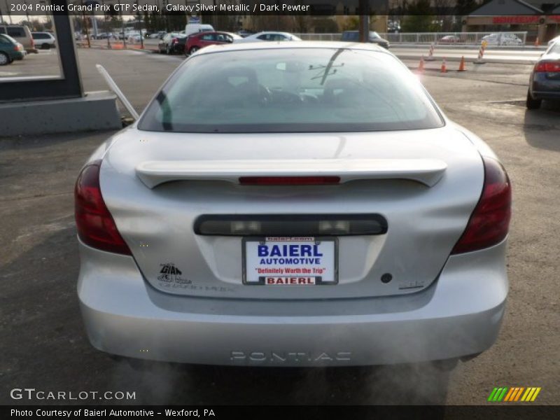 Galaxy Silver Metallic / Dark Pewter 2004 Pontiac Grand Prix GTP Sedan