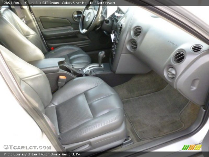 Galaxy Silver Metallic / Dark Pewter 2004 Pontiac Grand Prix GTP Sedan