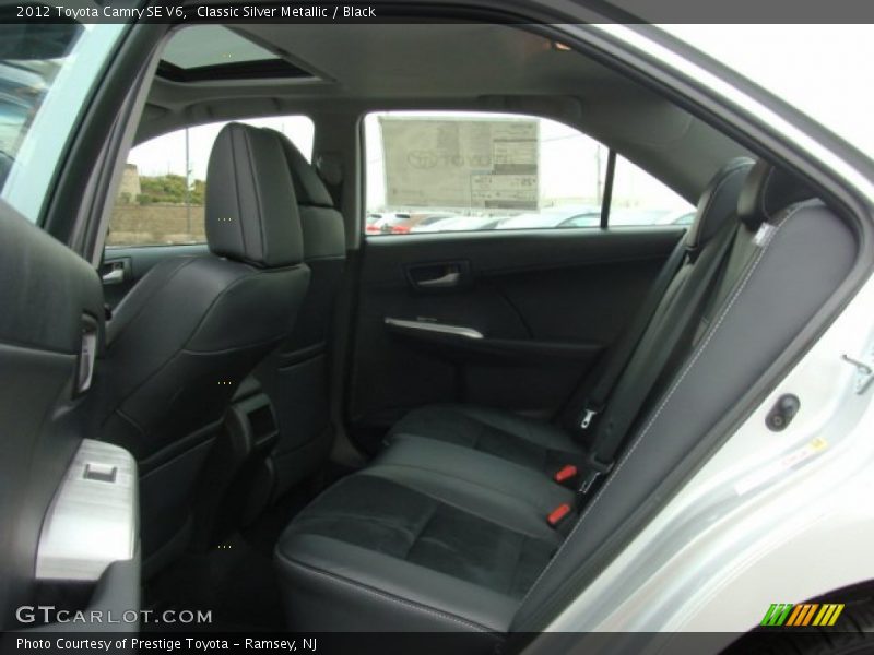 Classic Silver Metallic / Black 2012 Toyota Camry SE V6