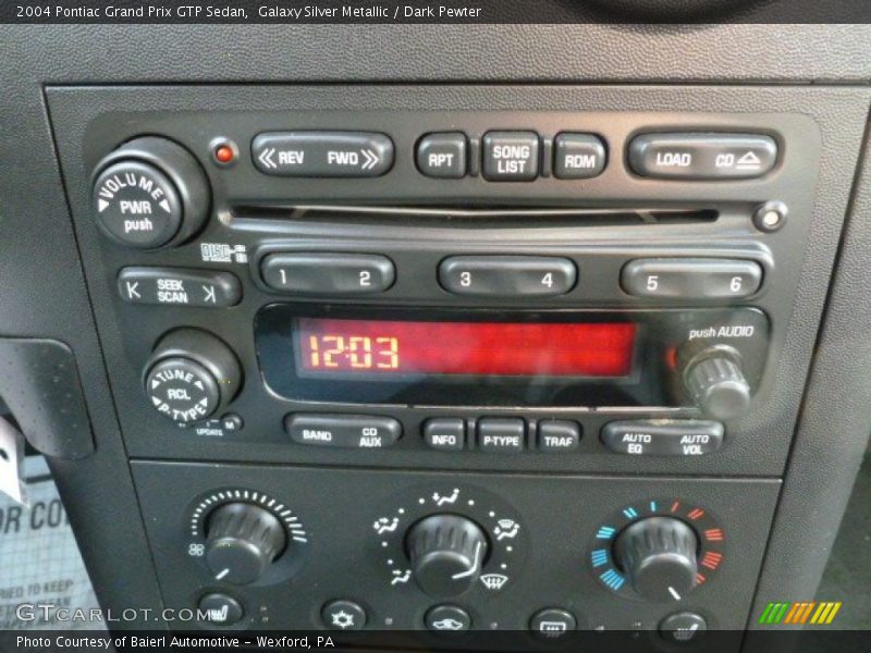 Galaxy Silver Metallic / Dark Pewter 2004 Pontiac Grand Prix GTP Sedan