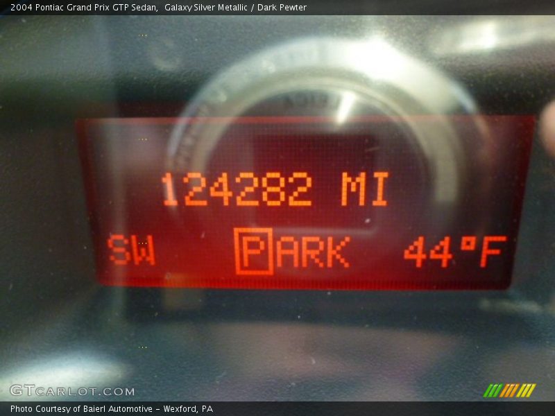 Galaxy Silver Metallic / Dark Pewter 2004 Pontiac Grand Prix GTP Sedan