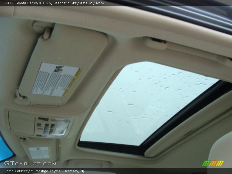 Magnetic Gray Metallic / Ivory 2012 Toyota Camry XLE V6