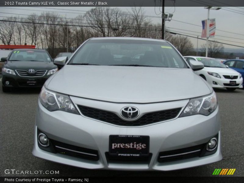 Classic Silver Metallic / Black 2012 Toyota Camry XLE V6