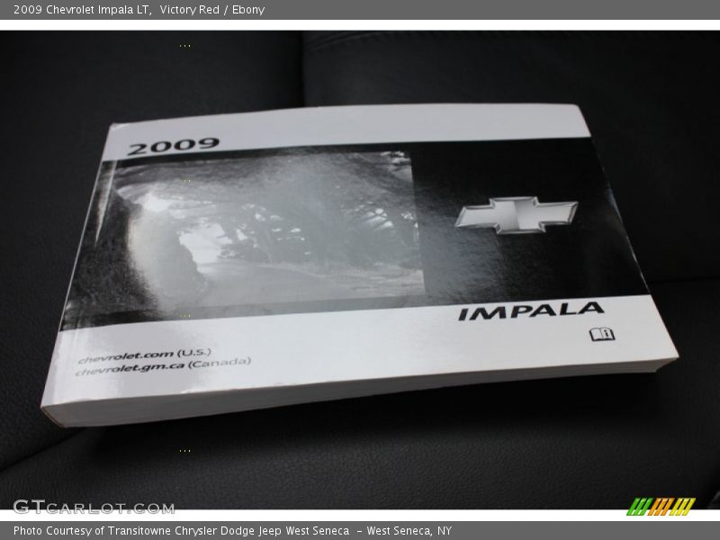 Victory Red / Ebony 2009 Chevrolet Impala LT