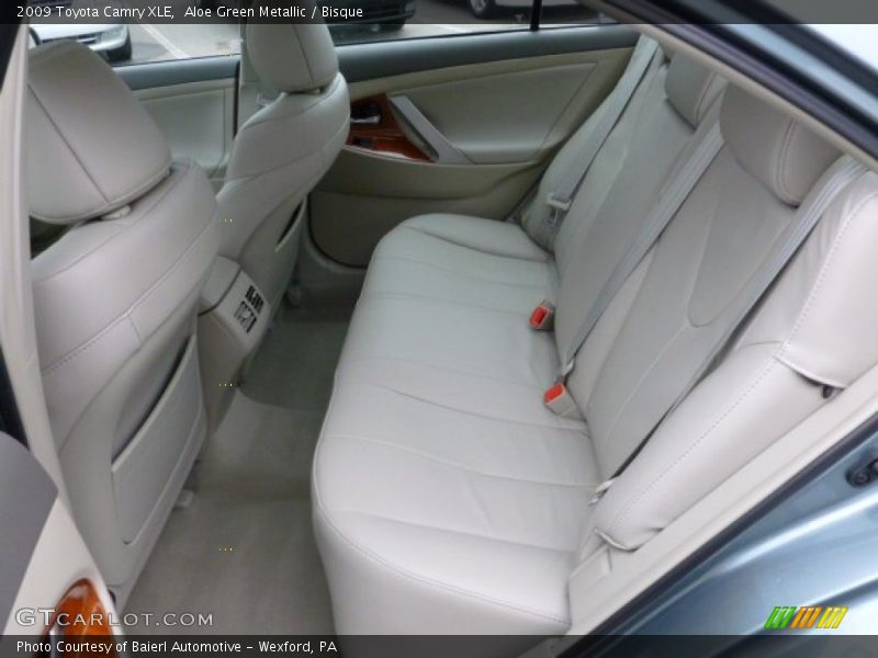 Aloe Green Metallic / Bisque 2009 Toyota Camry XLE