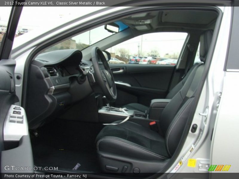 Classic Silver Metallic / Black 2012 Toyota Camry XLE V6