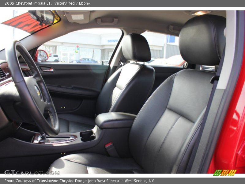 Victory Red / Ebony 2009 Chevrolet Impala LT