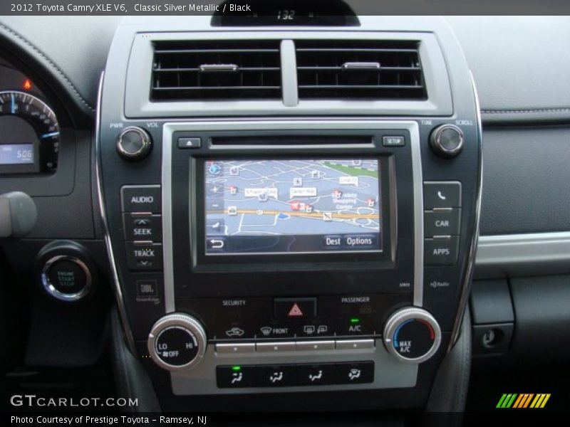 Classic Silver Metallic / Black 2012 Toyota Camry XLE V6