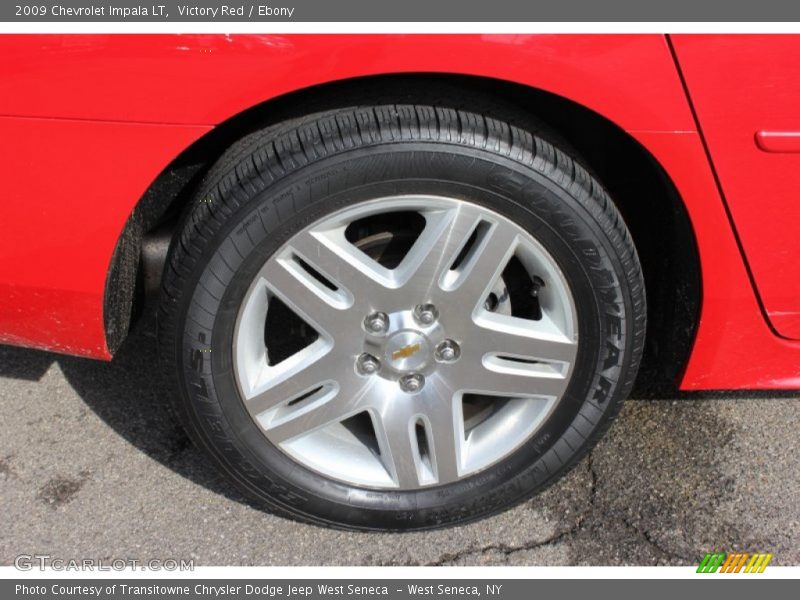 Victory Red / Ebony 2009 Chevrolet Impala LT