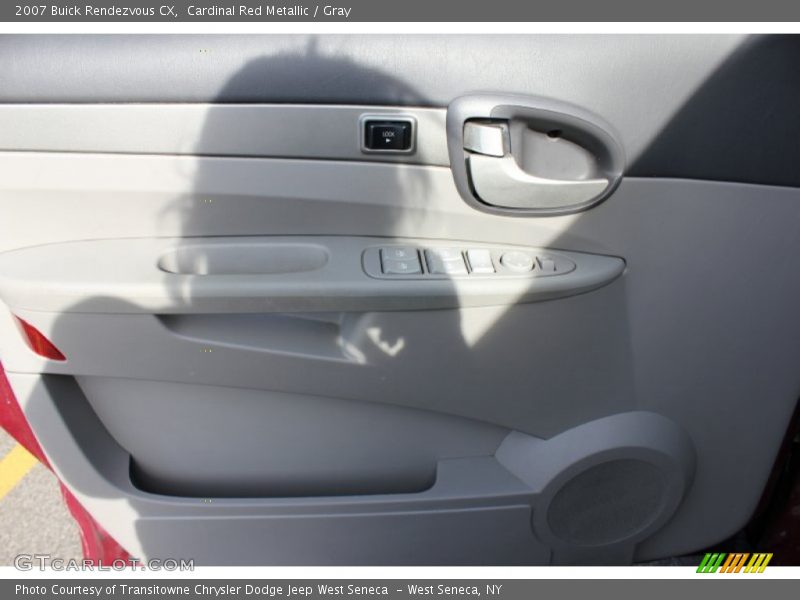 Cardinal Red Metallic / Gray 2007 Buick Rendezvous CX