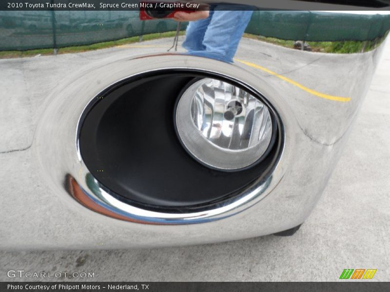 Spruce Green Mica / Graphite Gray 2010 Toyota Tundra CrewMax