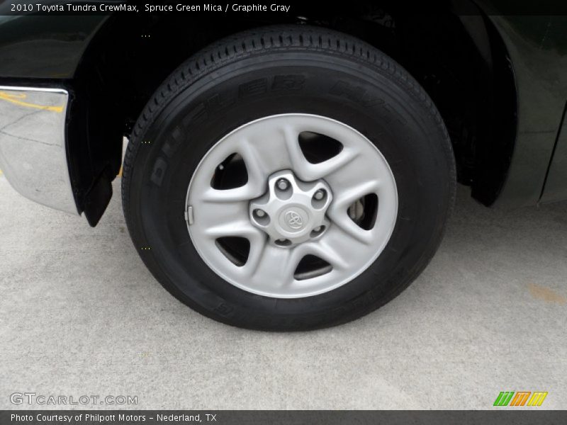 Spruce Green Mica / Graphite Gray 2010 Toyota Tundra CrewMax