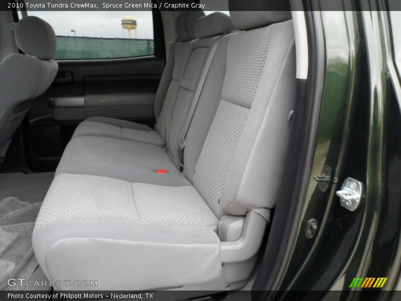 Spruce Green Mica / Graphite Gray 2010 Toyota Tundra CrewMax