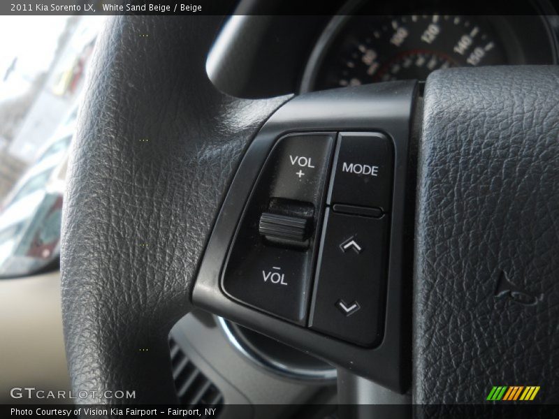 White Sand Beige / Beige 2011 Kia Sorento LX