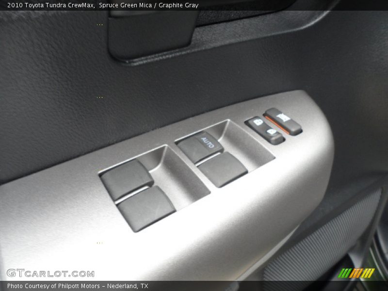 Spruce Green Mica / Graphite Gray 2010 Toyota Tundra CrewMax