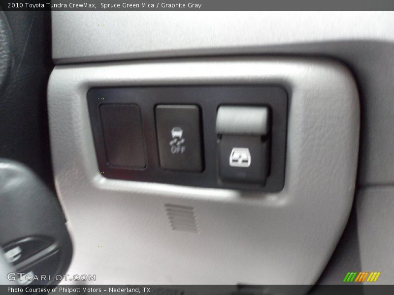 Spruce Green Mica / Graphite Gray 2010 Toyota Tundra CrewMax