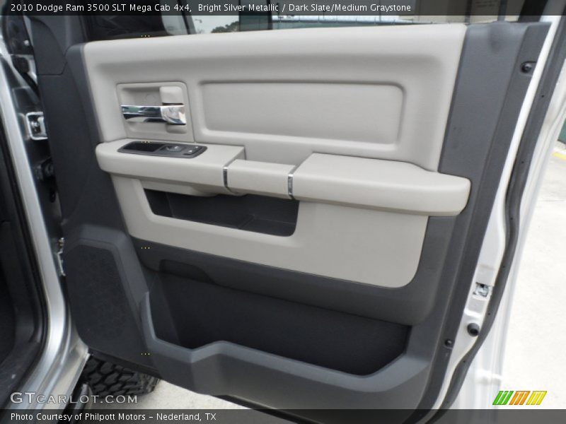 Bright Silver Metallic / Dark Slate/Medium Graystone 2010 Dodge Ram 3500 SLT Mega Cab 4x4