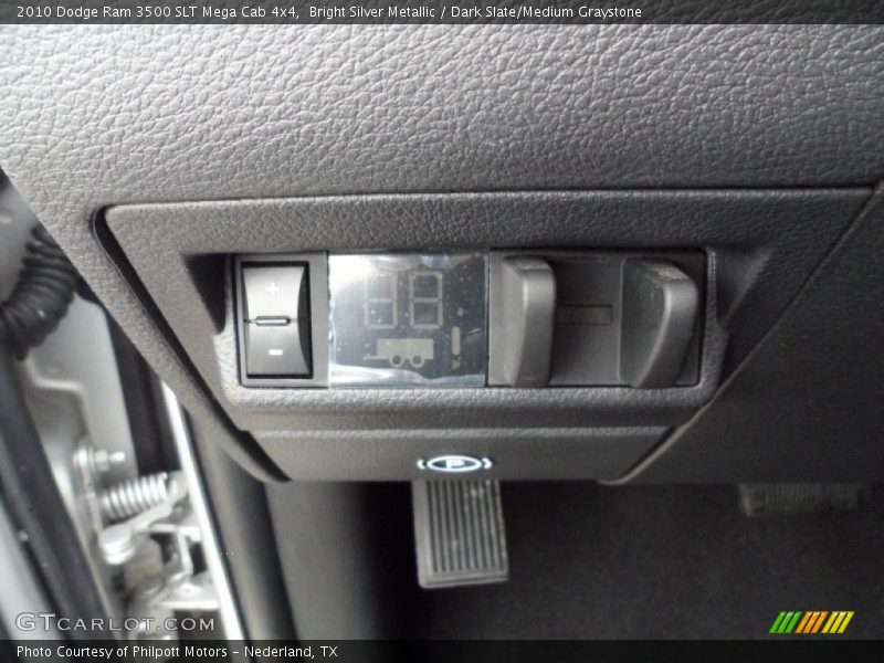 Bright Silver Metallic / Dark Slate/Medium Graystone 2010 Dodge Ram 3500 SLT Mega Cab 4x4