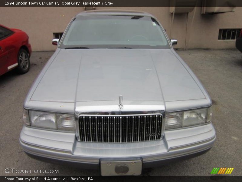 Opal Grey Pearlescent / Gray 1994 Lincoln Town Car Cartier