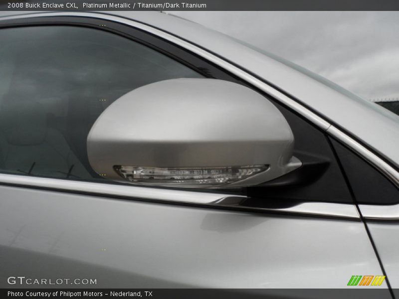 Platinum Metallic / Titanium/Dark Titanium 2008 Buick Enclave CXL