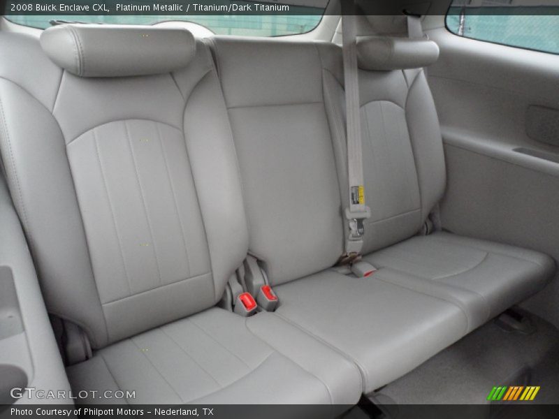 Platinum Metallic / Titanium/Dark Titanium 2008 Buick Enclave CXL