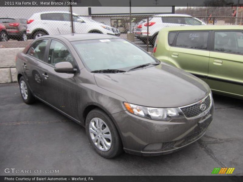 Metal Bronze / Stone 2011 Kia Forte EX