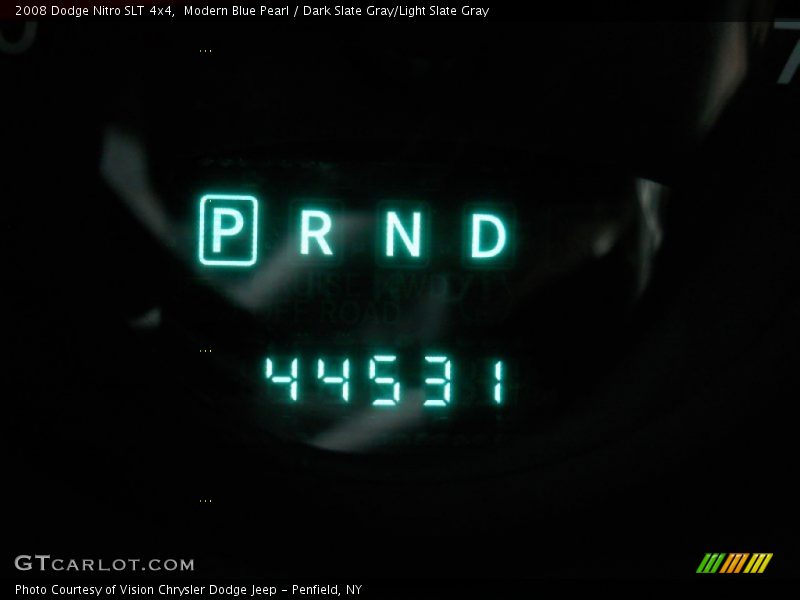 Modern Blue Pearl / Dark Slate Gray/Light Slate Gray 2008 Dodge Nitro SLT 4x4