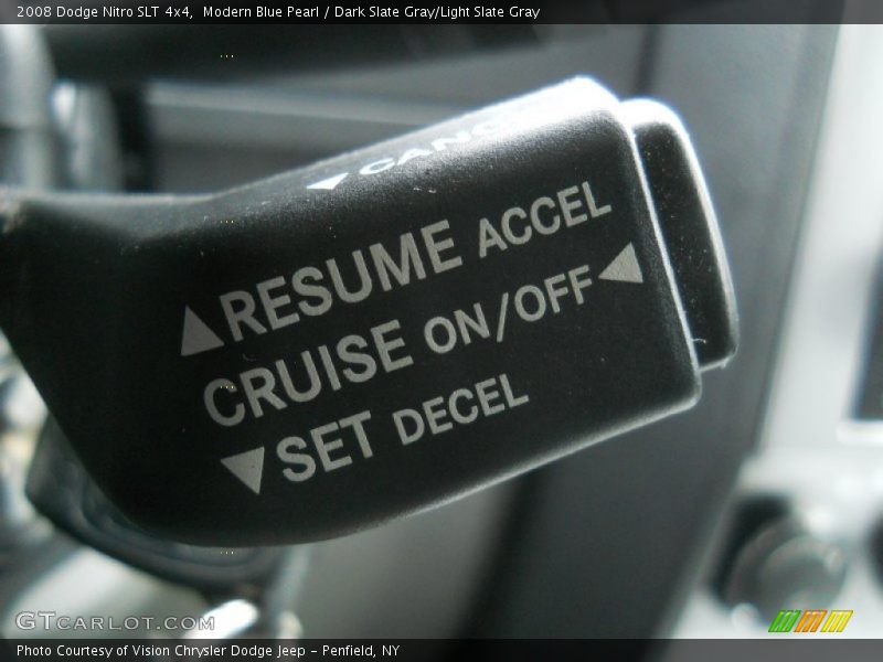 Modern Blue Pearl / Dark Slate Gray/Light Slate Gray 2008 Dodge Nitro SLT 4x4
