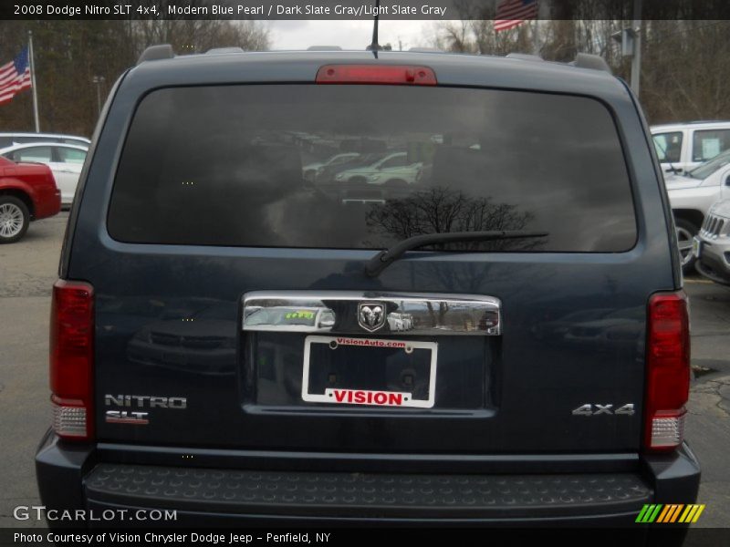 Modern Blue Pearl / Dark Slate Gray/Light Slate Gray 2008 Dodge Nitro SLT 4x4