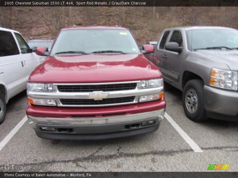Sport Red Metallic / Gray/Dark Charcoal 2005 Chevrolet Suburban 1500 LT 4x4