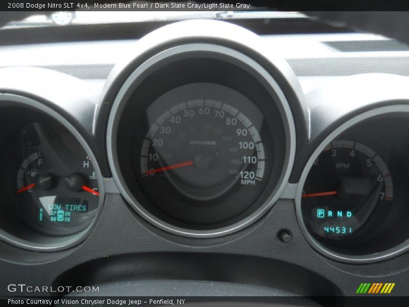 Modern Blue Pearl / Dark Slate Gray/Light Slate Gray 2008 Dodge Nitro SLT 4x4