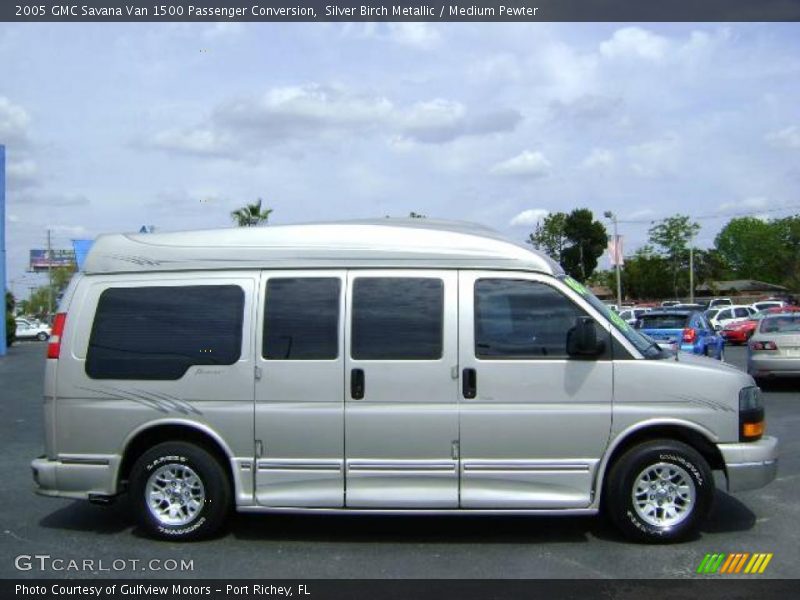 Silver Birch Metallic / Medium Pewter 2005 GMC Savana Van 1500 Passenger Conversion